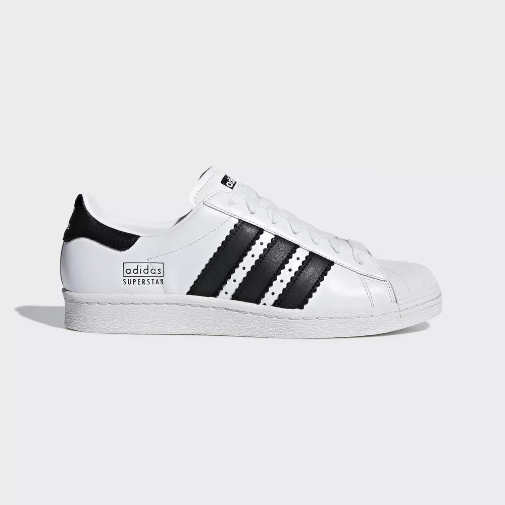 Adidas Superstar 80s Tenis Blancos Para Hombre (MX-28318)
